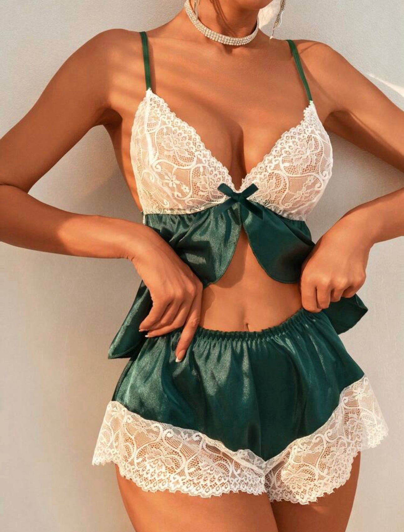 Satin Cami Top & Shorts